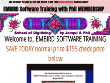 Tablet Screenshot of embirdtraining.com